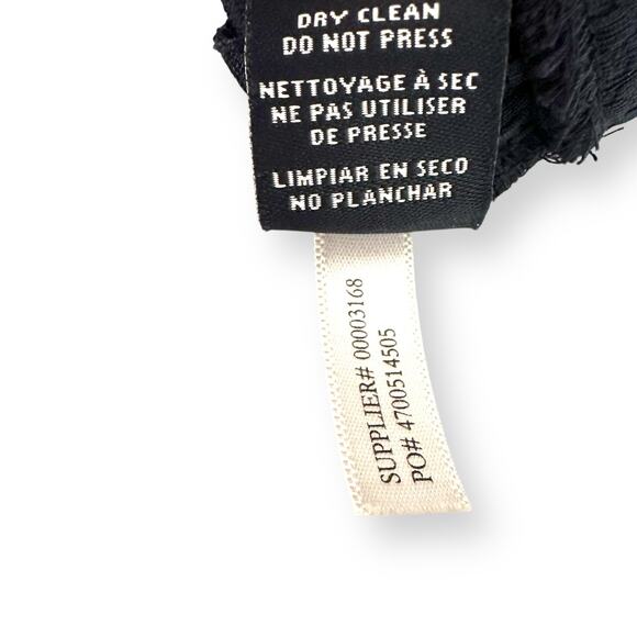 American Living Women's Cowl-Neck Sheath Dress Size 16 Navy Blue Sleeveless - Picture 7 of 9